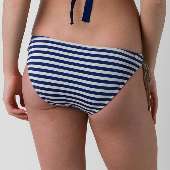 Jessica Simpson Striped Swimwear Bottoms - Picture 3 of 8